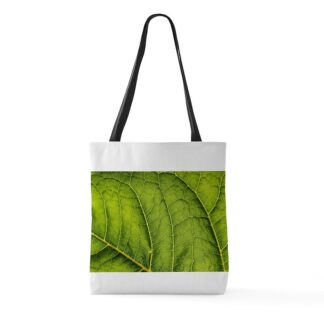 Closeup Leaf Texture Large Tote Bag