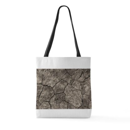 Cracked Earth Large Tote Bag