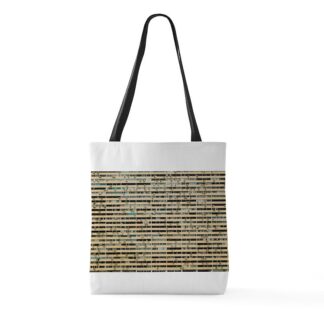 Repetitive Pattern Large Tote Bag