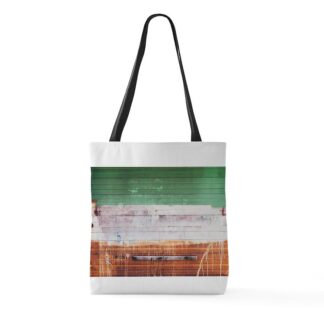 Wooden Wall Large Tote Bag