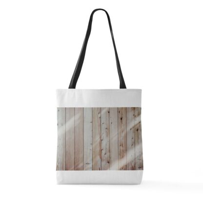 Wooden Fence Large Tote Bag