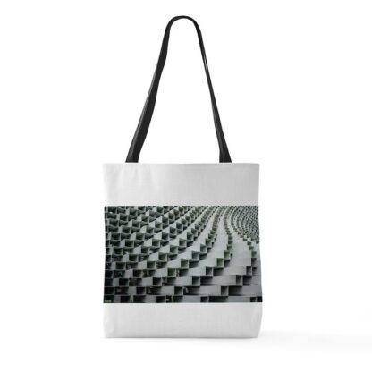 Minimalist Geometric Design Large Tote Bag