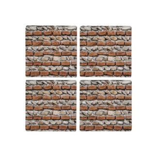 Brick and Stone Wall Coasters