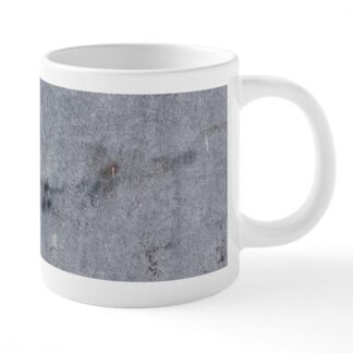 Concrete Texture 20 oz Ceramic Mega Mug