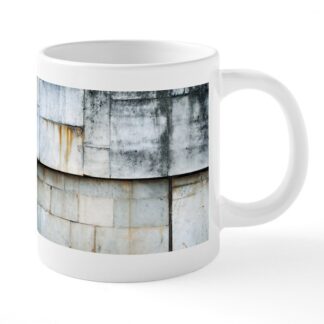 Concrete Brick Texture 20 oz Ceramic Mega Mug