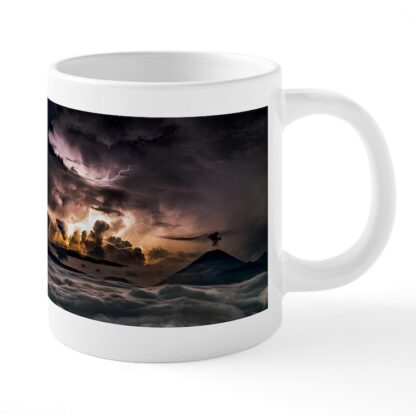 Sunset over the Ocean 20 oz Ceramic Mega Mug