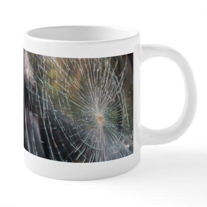 Shattered Glass 20 oz Ceramic Mega Mug