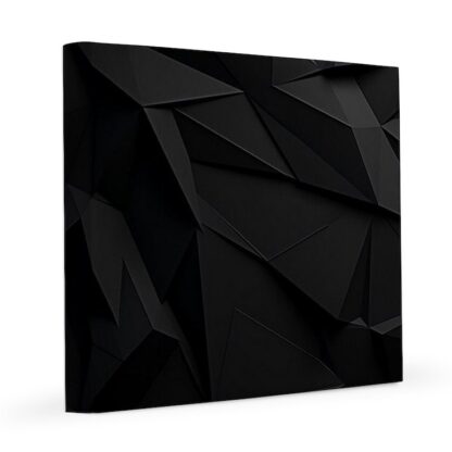 Dark Geometric Design 8x8 Canvas Print