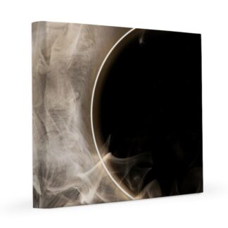 Smoke Circles 8x8 Canvas Print