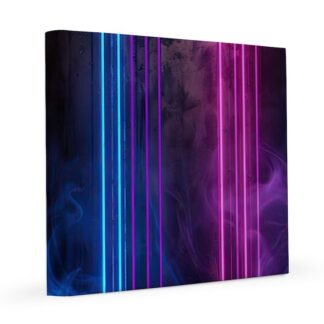 Neon Lights 8x8 Canvas Print