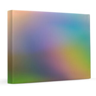 Blurry Rainbow 8x10 Canvas Print