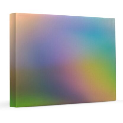 Blurry Rainbow 8x10 Canvas Print