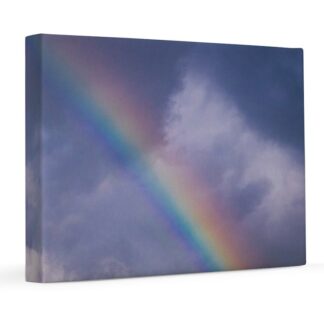 Rainbow and Clouds 8x10 Canvas Print