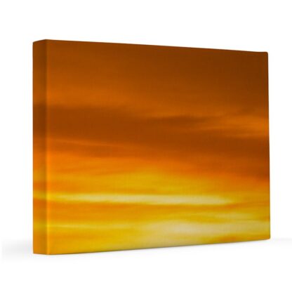 Seascape Sunset 11x14 Canvas Print