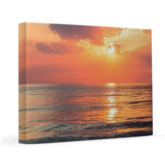 Sunset on the Ocean 11x14 Canvas Print