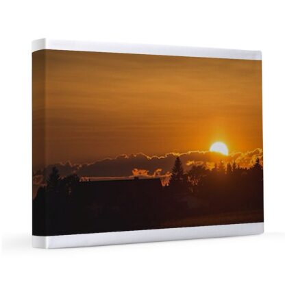 Sunset at the Horizon 11x14 Canvas Print