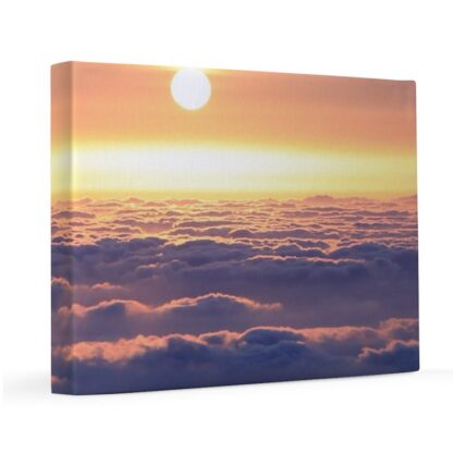 Sun Above The Clouds 11x14 Canvas Print