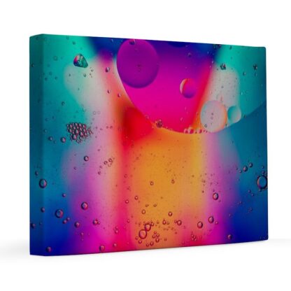 Colorful Neon Fluid 16x20 Canvas Print