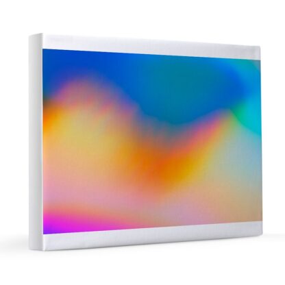 Abstract Rainbow Colors 16x20 Canvas Print