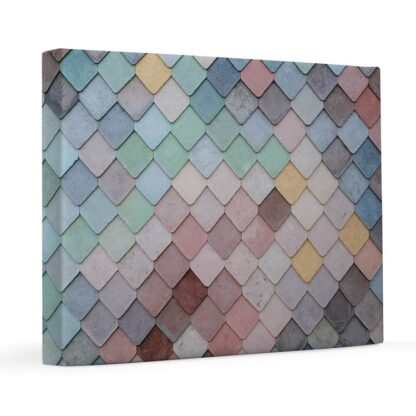 Geometric Tile Mosaic 16x20 Canvas Print