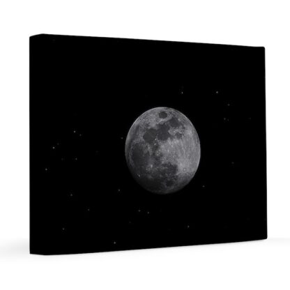 Moon in Monochrome 16x20 Canvas Print