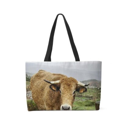 Highland Cattle Weekender Tote