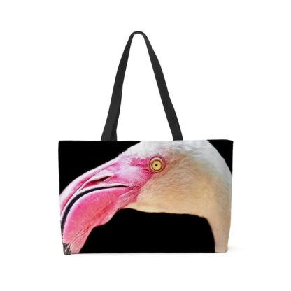 Flamingo Face Weekender Tote