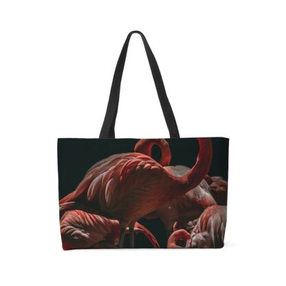 Flock of Flamingos Weekender Tote