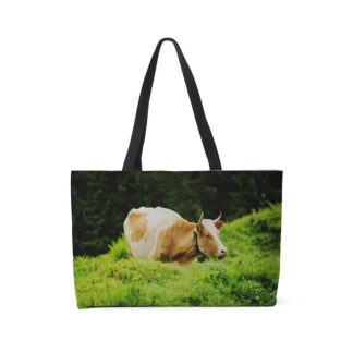 Cow in a Field Weekender Tote