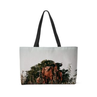 Cows in the Countryside Weekender Tote