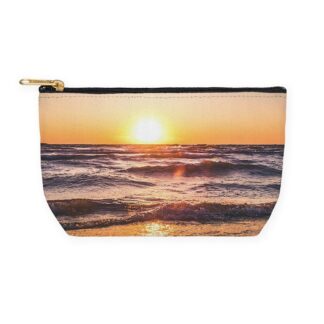 Sunset at the Beach Makeup Bag