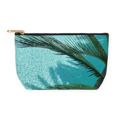 Palm Leaves Makeup Bag