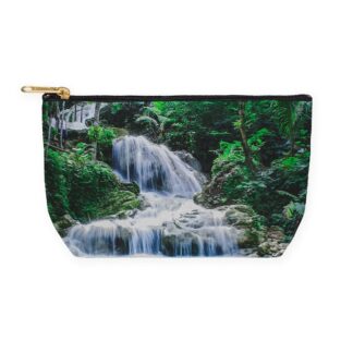 Tropical Waterfall Makeup Bag