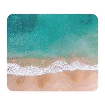 Waves Crashing on the Beach Mouse Pad