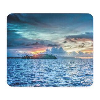 Sunset over the Ocean Mouse Pad