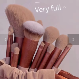 13 PCS Makeup Brushes Set Eye Shadow Foundation Women Cosmetic Brush Eyeshadow Blush Beauty Soft Make Up Tools Bag